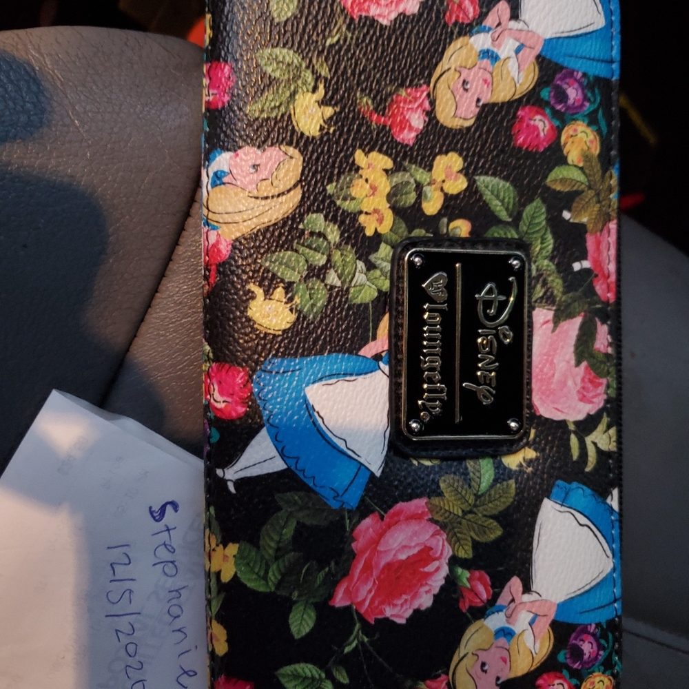 SOLD NWOT Alice in Wonderland Loungefly Wallet